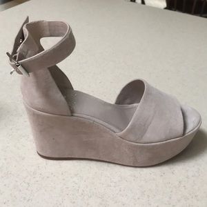 Vince Camuto Suede Wedges